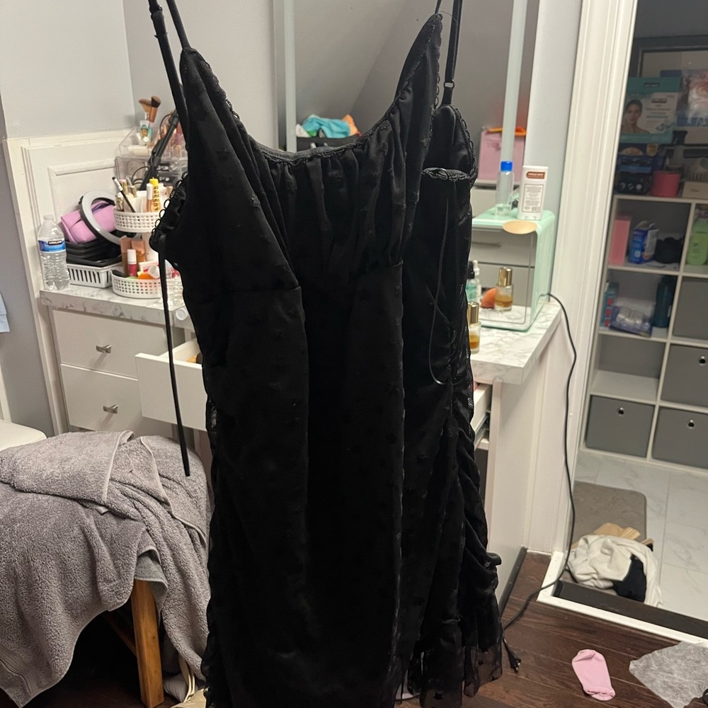 Elegant Black Women's Dress